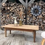 Renovated solid wood coffee table