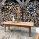 Renovated solid wood coffee table