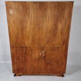 Showcase in Walnut by Jindřich Halabala from UP Zavody, 1950s