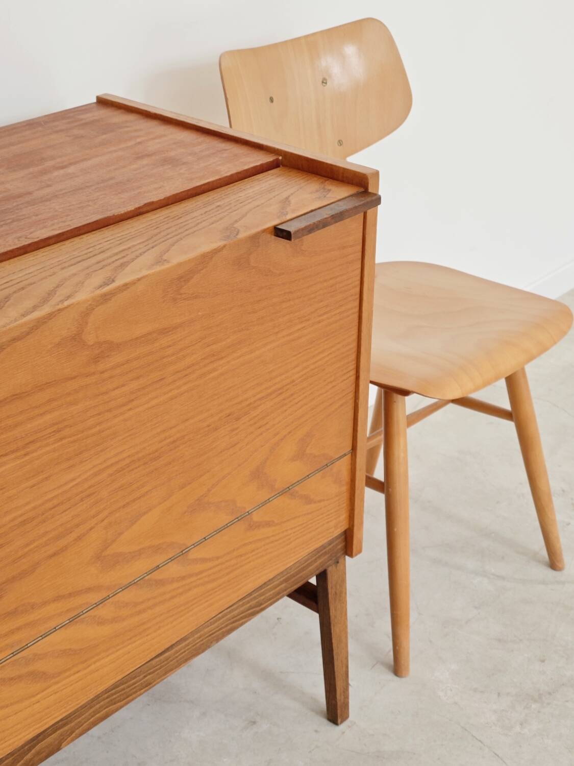 Blanket chest or mini bar by Frantisek Mezulanik for Up Zavody 1960