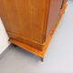 Vintage oak wardrobe from the 1960s.