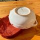 Large ceramic salad bowl