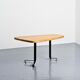 Free-form table by Charlotte Perriand, Les Arcs around 1986.