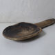 Wooden spoon butter ancient folk art