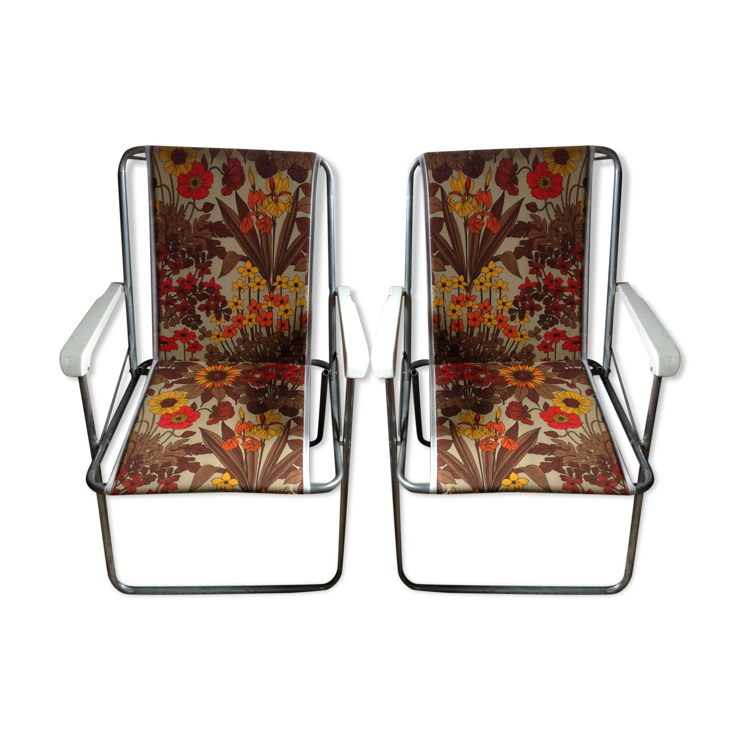 Duo de fauteuils camping