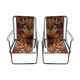 Duo de fauteuils camping
