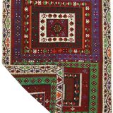 Tapis vintage fait main – Beauté et charme naturels 158 x 390 cm