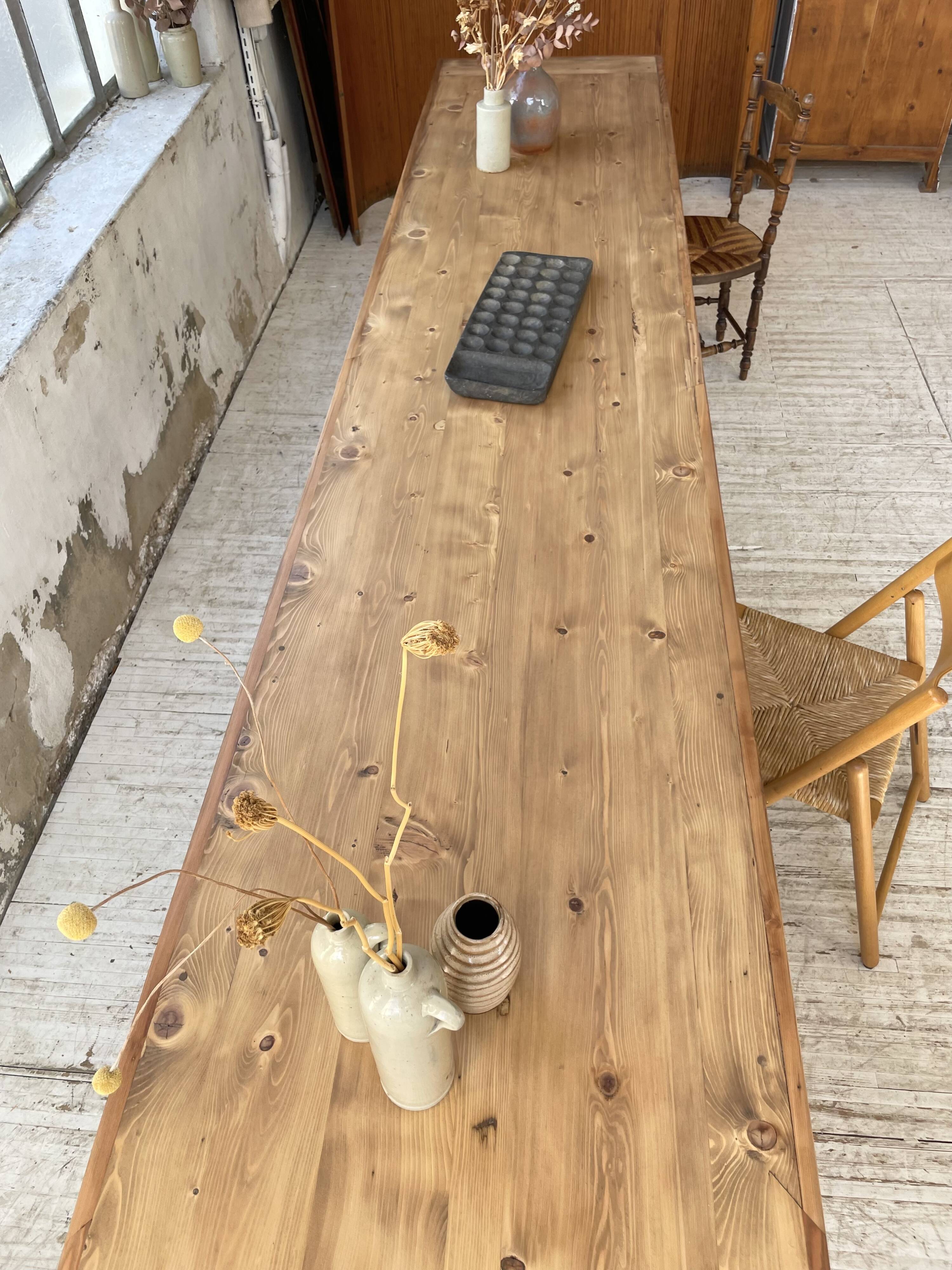 XXL pine farm table 4m