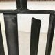Sculptural brutalist candleholder in wrought iron, GDR / Germany, 1960s