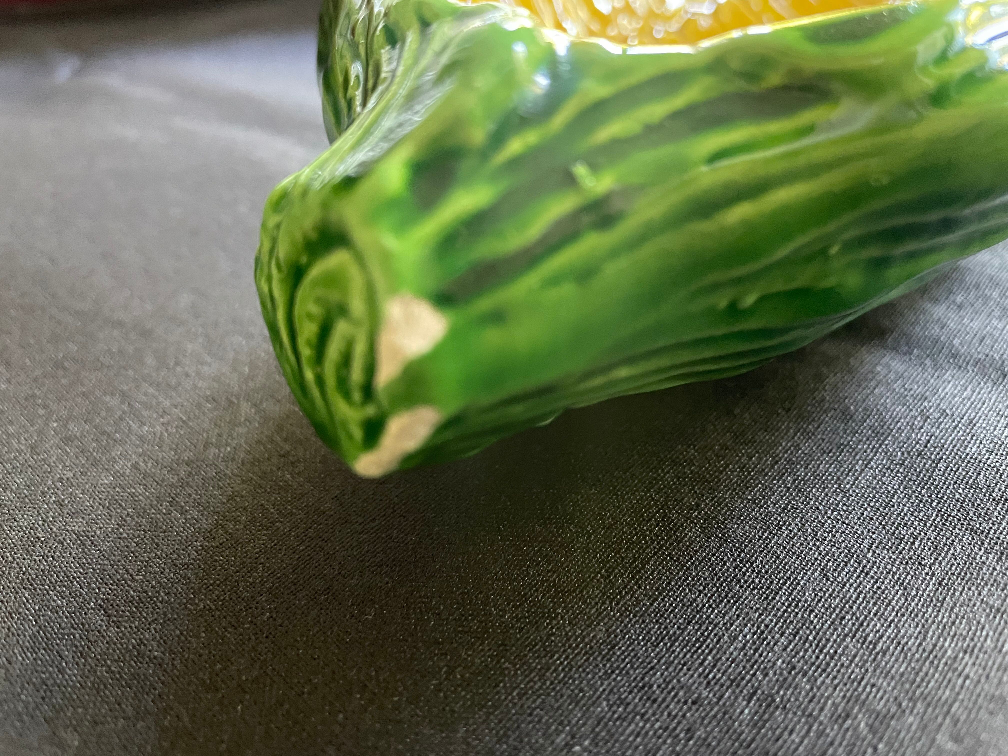 Corn and pepper slurry raviers