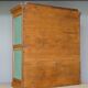 English window painted waxed wood