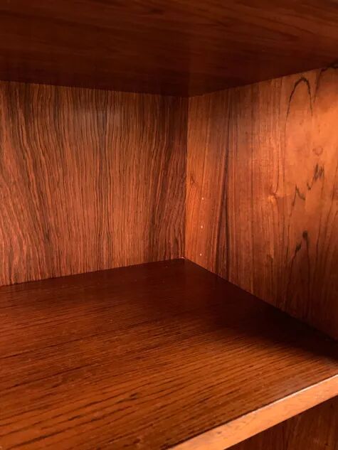 Rosewood display cabinet by Idee Mobel, Pesch, Germany, 1960s