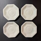 4 johnson brothers coffee cups and 4 saucers
