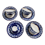 Ensemble bols et assiettes asiatiques