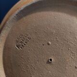 Sandstone hand candle holder signed sandstone of the twentieth century marsh