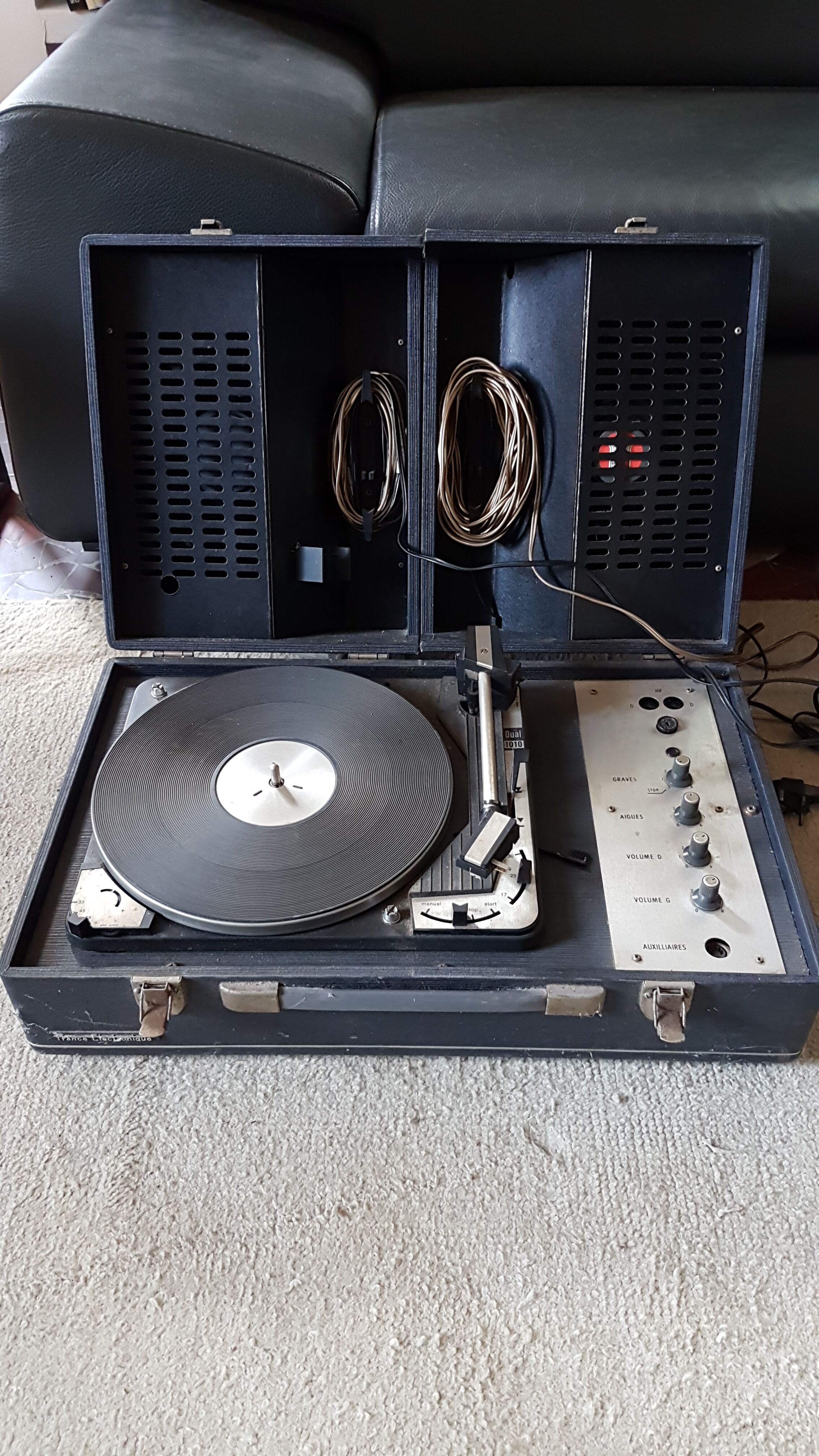 Platine vinyle Dual 1010 vintage 1960 Selency