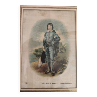 Gainsborough Lithograph "The Blue Boy"