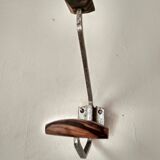 Old coat rack in metal and wood
