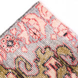 4x6 red turkish vintage rug, 4x6 handmade vintage rug