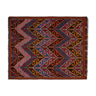 Turkish jajim kilim rug  92 x 117 cm