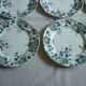 Suite de 6 assiettes a dessert St Amand