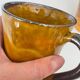 4 tasses à café mugs en céramique émaillée Vallauris a.e gitma