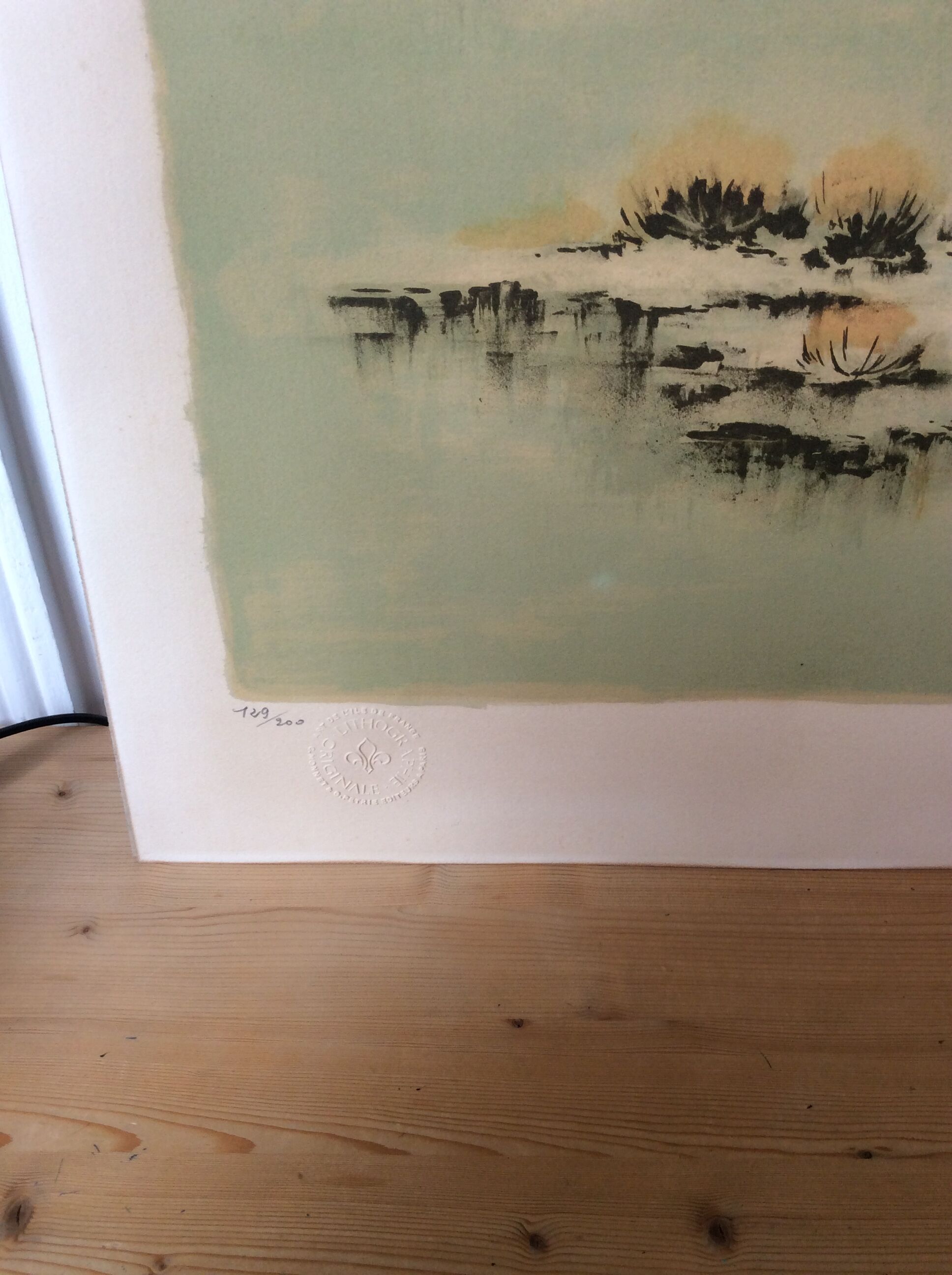 Camargue Landscape Illustration