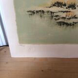 Camargue Landscape Illustration