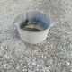 Old zinc basin, 55cms in diameter