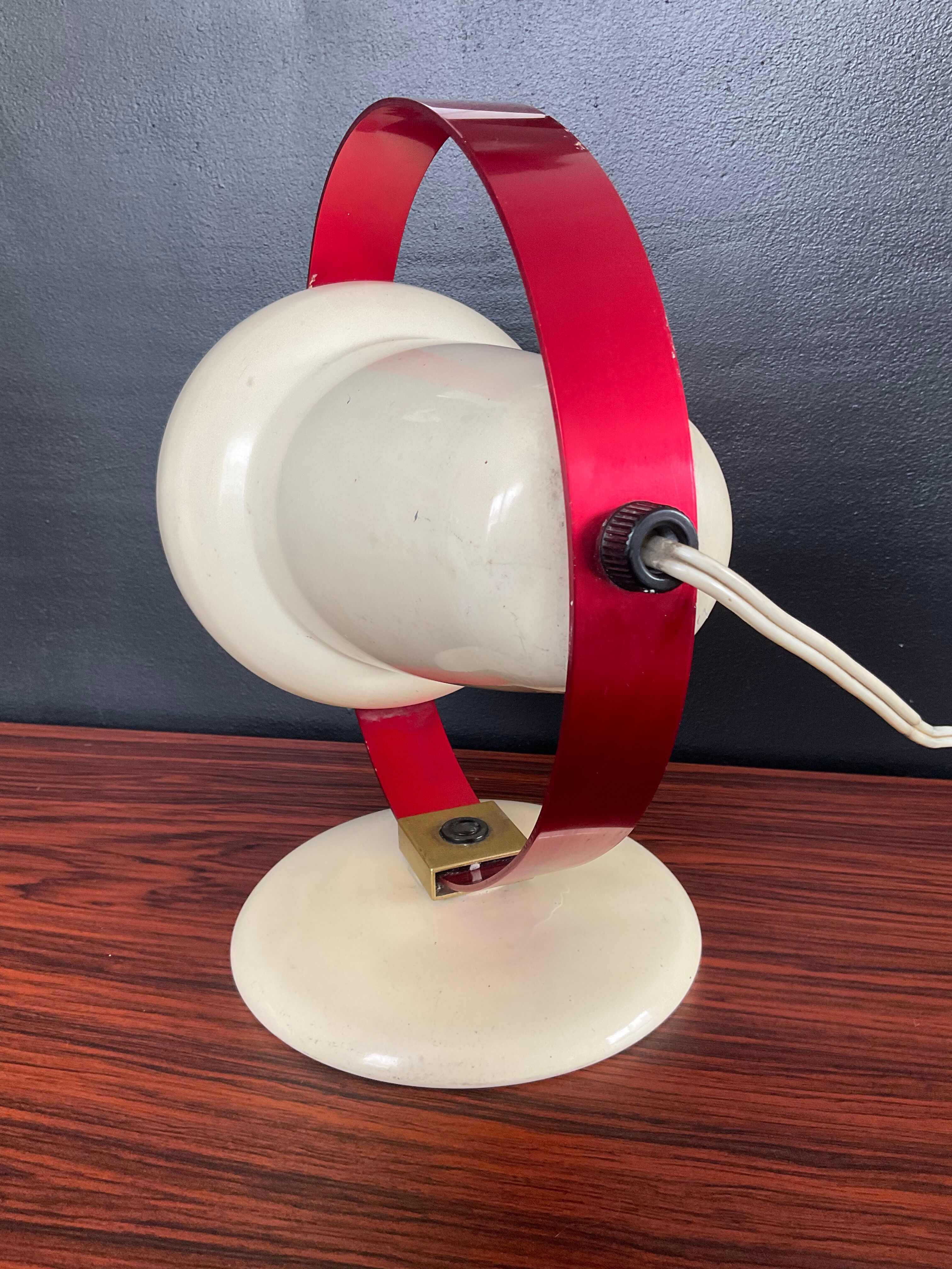 Philips Infraphil lamp designed by Charlotte Perriand
