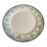 Assiette plate terre de fer Bordeaux dp 1023421