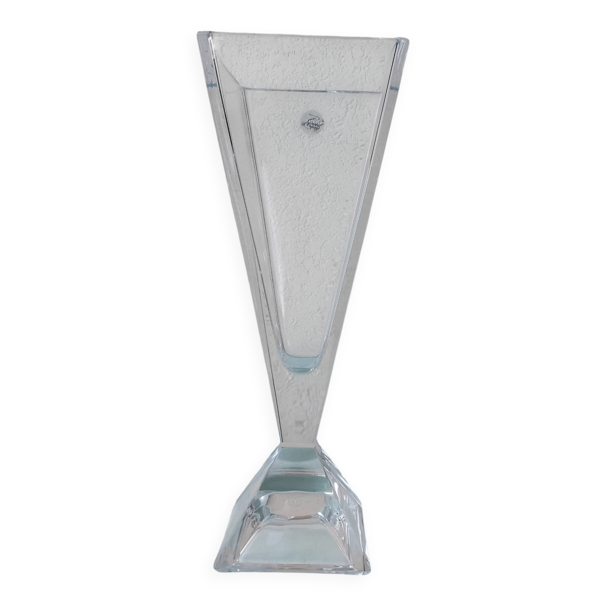 Vase en cristal