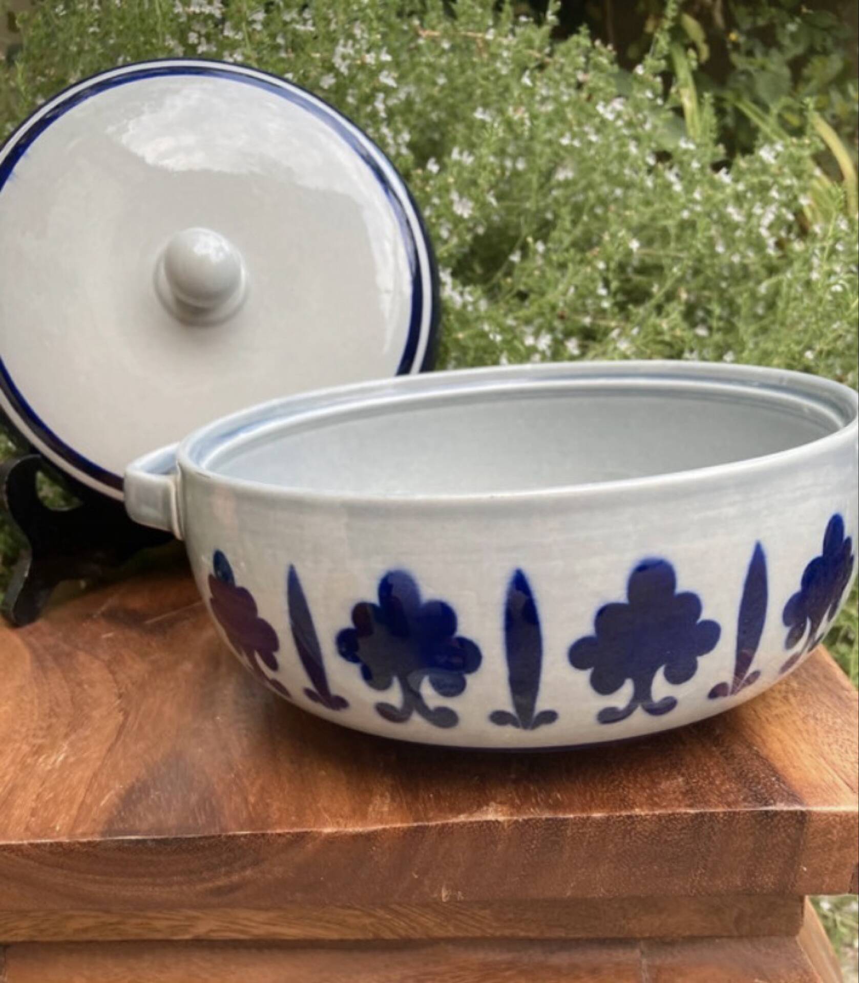 Boch La Louvière Soup Tureen - Baltic