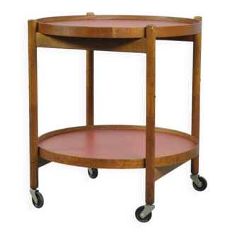 CLASSIC Scandinavian oak trolley table by Hans Bølling for Torben Ørskov, 1