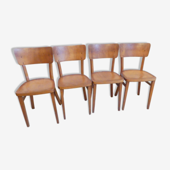 Lot of 4 Thonet chairs