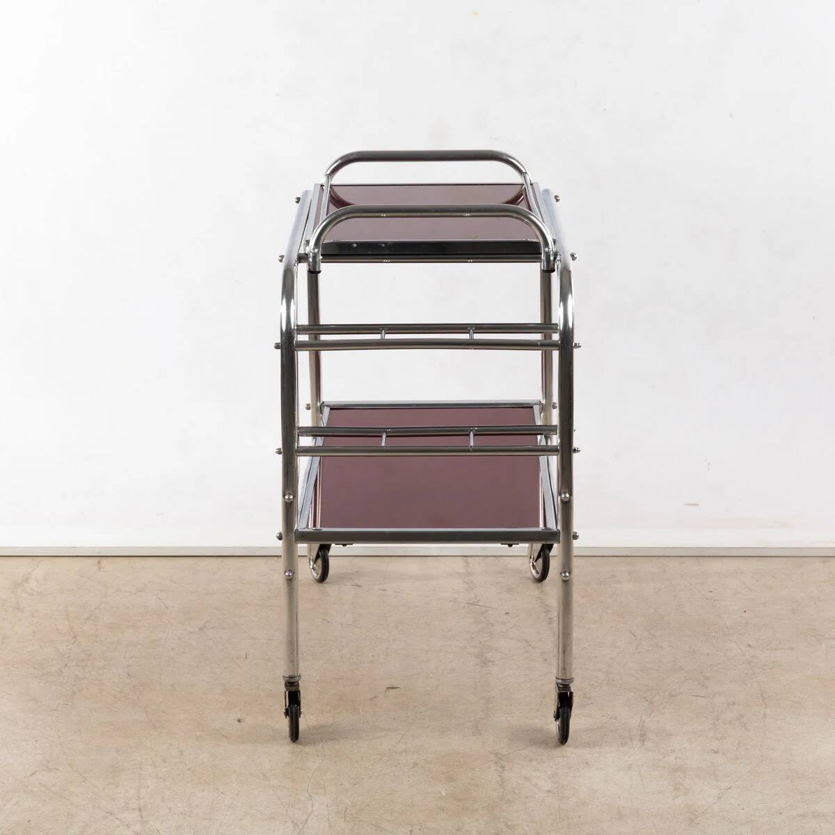 1930s Art Deco Bar Cart by Jacques Adnet