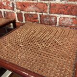 Set of two rattan bedside tables