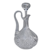 Carafe en cristal taillé chantilly de saint-louis