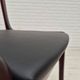 1960s, Danish design by Ole Wanscher, set of 4 Danish dinning chairs, mahogany wood, reupholstered.