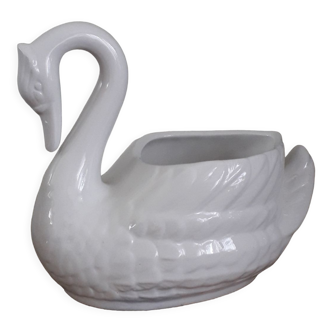 Cache pot cygne