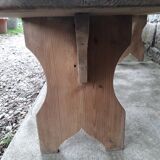 Pair of rustic benches 265 cm