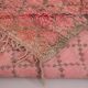Pink Vintage Moroccan Rug 204 x 340 cm - Berber Wool Rug - Handmade Rug Boh