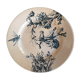 Assiette Terre de Fer Oiseaux