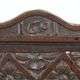 Unique 18th-century English oak wainscot chair with amazing woodcarving