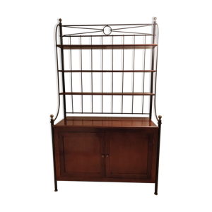 Étagère marque Grange en bois et métal avec rangement 2 portes