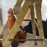 Old wooden painter's stepladder