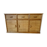 Bamboo and rattan buffet