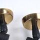 Pair of adjustable Zodiac wall lights, 1960
