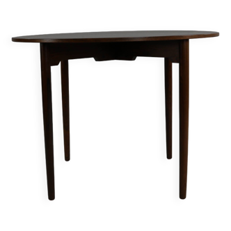 Beautiful danish design foldable game table by Hans Wegner
