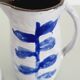 Set of 2 Rochehaut ceramic pitchers (Belgium)